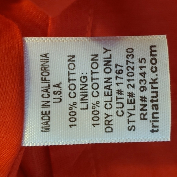 Trina Turk Vibrant Sleeveless Mini Cocktail Party Dress Size 6 - Picture 12 of 12